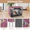 Puppy Wire Dog Crate Cover, Curtains for 36-Inch Dog Crates view 4
