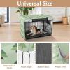 Dog Crate Cover with Roll-Up Curtains, 36 in. view 4