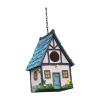 budiniao Birdhouse, Rustic Style, Pink, 14.2 x 12.5 x 20.5 cm view 4