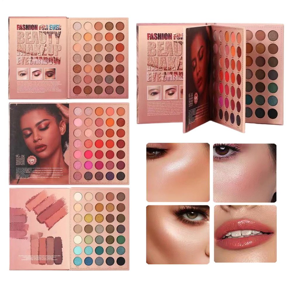 Full Face Makeup Palette, 105 Colors, Waterproof, Foldable, Long-Lasting