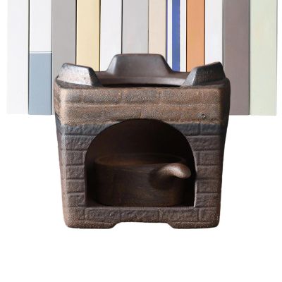 Vintage Ceramic Oil Burner, Cordless & Heat-Resistant