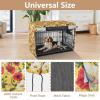 siphylline Bird Covers for Dog Crates, Pet Wire Crate Cover, Dog Crate Curtains view 4