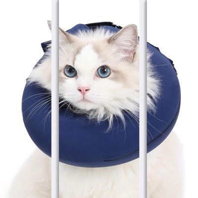 Soft Cat Cone Collar, Adjustable Donut Collar for Pets