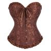 Generic Gothic Women's Halloween Corset – Lace-Up Off-Shoulder Corset Top view 1