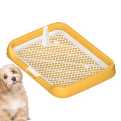 Flat Reusable Dog Toilet Tray with Mesh Grid