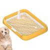 Flat Reusable Dog Toilet Tray with Mesh Grid view 1