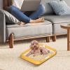 Flat Reusable Dog Toilet Tray with Mesh Grid view 3