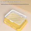 Flat Reusable Dog Toilet Tray with Mesh Grid view 4