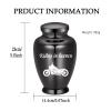 BAOWIQI Tree of Life Cremation Urn for Human or Pet Ashes, Large Stainless Steel view 2