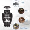 BAOWIQI Tree of Life Cremation Urn for Human or Pet Ashes, Large Stainless Steel view 3