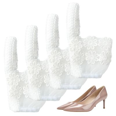 Removable Adjustable Elastic Lace Shoe Straps for Heels