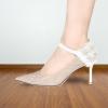 Removable Adjustable Elastic Lace Shoe Straps for Heels view 2