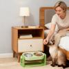 Elevated Dog Bowls with Stand, 3-Level Adjustable, Removable Bowls view 3