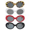 Hohopeti 4-Piece Small Pet Sunglasses for Dogs and Cats, Lightweight Retro UV Protection Glasses for Costumes and Photos view 1