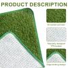 Artificial Grass Dog Potty for Balcony, 2-Pack, 46 x 58 cm view 3