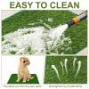 Artificial Grass Dog Potty for Balcony, 2-Pack, 46 x 58 cm view 4