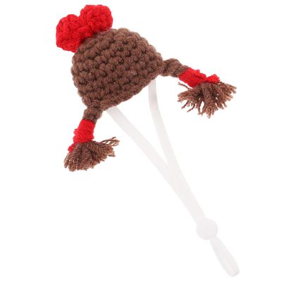 DOITOOL Mini Knitted Hat for Small Pets