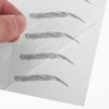 8 Sheets of Black Paper Eyebrow Practice Stickers for Women view 3