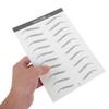 8 Sheets of Black Paper Eyebrow Practice Stickers for Women view 4