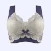Cocila Plus-Size Bra, Lightly Latex-Lined, Wire-Free, Unpadded, Full Coverage, 85C view 3