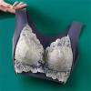 Cocila Plus-Size Bra, Lightly Latex-Lined, Wire-Free, Unpadded, Full Coverage, 85C view 4