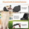 Dog Earmuffs with Noise Reduction, Elastic Hearing Protection for Small, Medium, and Large Dogs (A-S) view 4