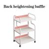 SXYKXYDL Mobile Beauty Salon Cart with Wheels, Gold Finish view 4