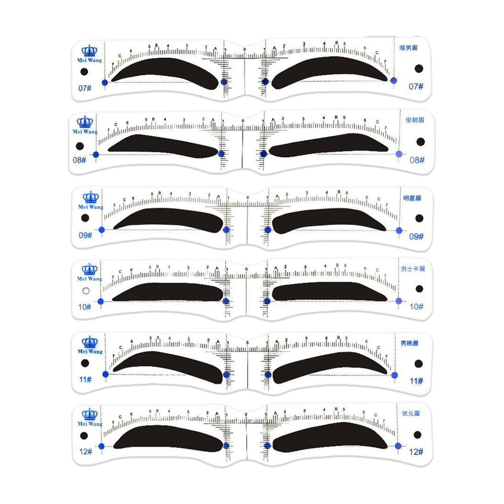 Reusable Silicone Eyebrow Stencil, 17 x 3.6 cm