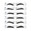 Reusable Silicone Eyebrow Stencil, 17 x 3.6 cm view 1