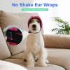 Flanliy Dog Ear Protectors with Noise Reduction, Adjustable Wrap, Pink, M view 4
