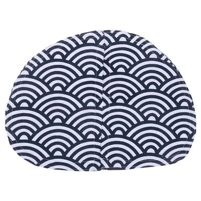 KOMBIUDA Magnetic Cat Litter Box Curtain, Wave Pattern, Compatible with Midea Self-Cleaning Cat Litter Box