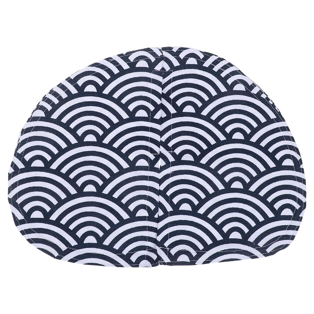 KOMBIUDA Magnetic Cat Litter Box Curtain, Wave Pattern, Compatible with Midea Self-Cleaning Cat Litter Box