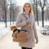 Small Pet Carrier Bag – Warm, Waterproof Dog Carrier with Safety Tether view 2