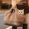 Small Pet Carrier Bag – Warm, Waterproof Dog Carrier with Safety Tether view 4