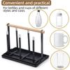 Remingtape Metal Bottle Drying Rack for 6 Bottles and Cups view 4