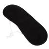 Reusable Castor Oil Pack for Neck, Black Fabric view 1