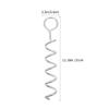 DECHOUS 2-Pack Heavy-Duty Spiral Iron Dog Anchors view 2