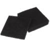 HAPINARY 4-Pack Square Activated Carbon Sponge Filters for Kitchen Composters and Organic Waste Bins view 1