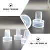 Silicone Duckbill Valves for Breast Pumps, 10-Pack view 4