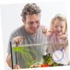KOMBIUDA 3-Pack Aquarium Fish Net with Fine Mesh Shrimp Net view 4