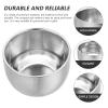 TOVINANNA Stainless Steel Shaving Bowl 200ml view 2