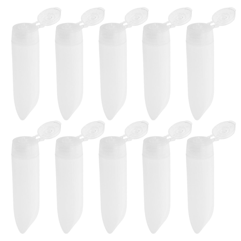 LALADEFIEE 10-Pack 30 ml Refillable Travel Squeeze Bottles