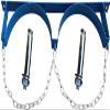 Generic Wall-Mounted Steel Oxygen Cylinder Holder for 1/3 Cylinders, 65 cm Rack view 1