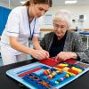 Fidget Blanket for Seniors, Soothing Activity Blanket view 3