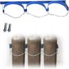 Wall-Mounted Metal Gas Cylinder Holder with Safety Chain, 95 cm Long view 1