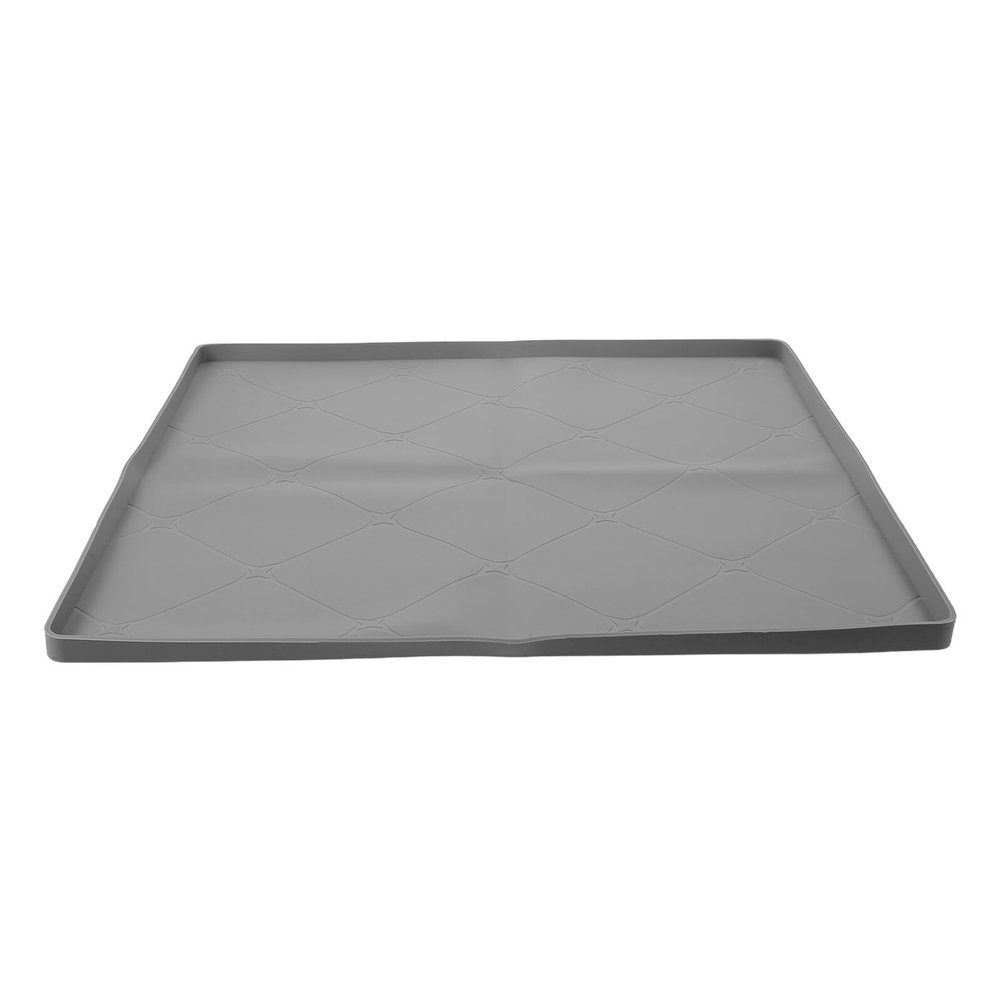 Supvox Heat-Resistant Silicone Pet Feeding Mat, 48 x 48 cm