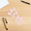Short Square Artificial Fingernails, Pink Gradient, 6 view 4