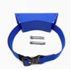 Generic Plastic Oxygen Cylinder Rack, Wall-Mounted with Expansion Screws, Blue view 1