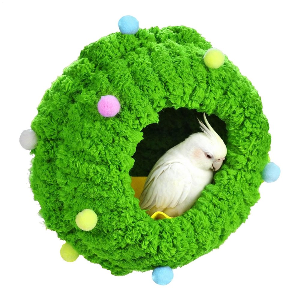 Bird Nest - 6.3x6.3x6.3 Inches, Comfortable Cockatiel Bed
