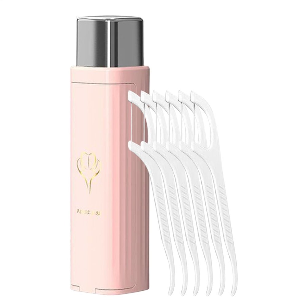 Portable Refillable Compact Floss Pick Storage